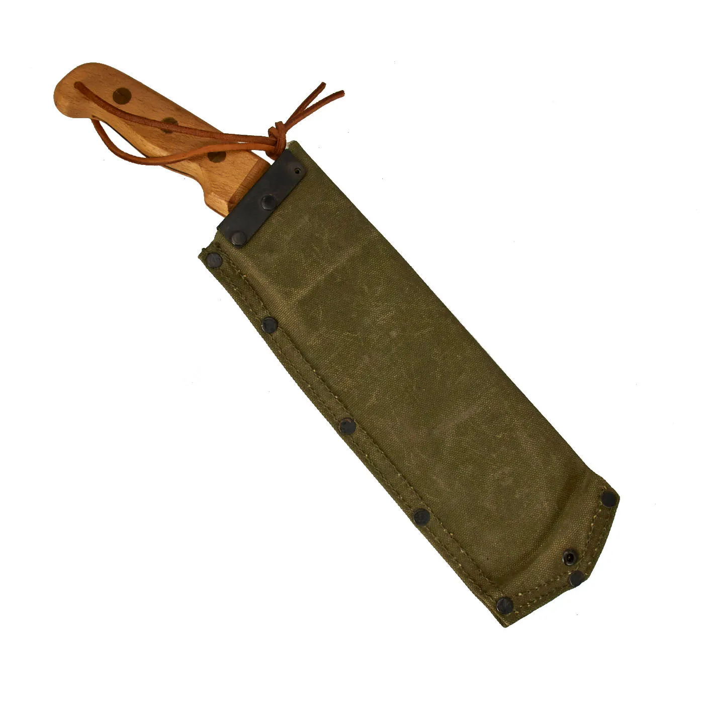 Original U.S. Vietnam War Special Forces Counter Insurgency Support Office Bolo Machete - Banana Knife