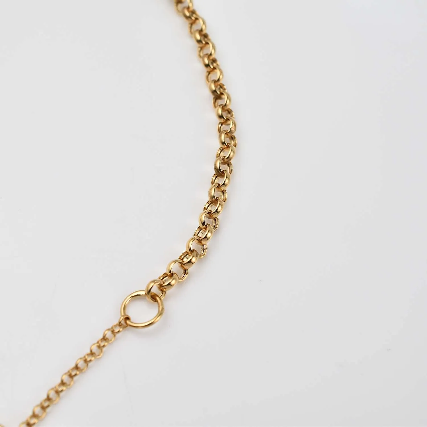 Ouro Love Locked 9K Gold Bracelet
