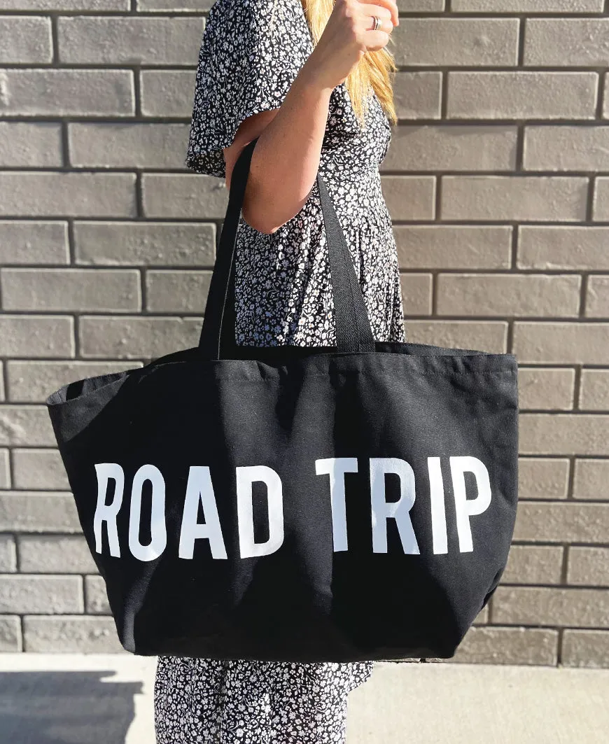 Oversized Road Trip Tote Bag