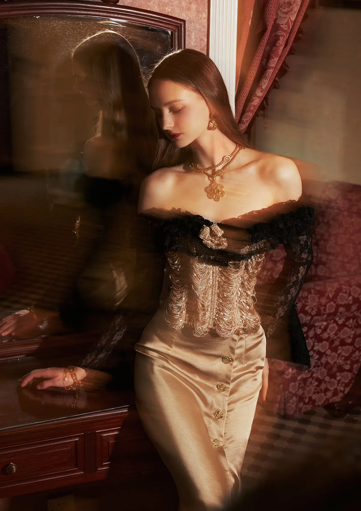 Phantom Canary Corset