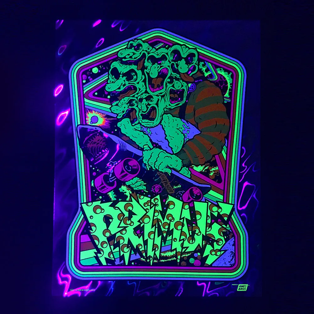 Primus 2017 Clearwater Poster - Holographic Rainbow Foil Edition