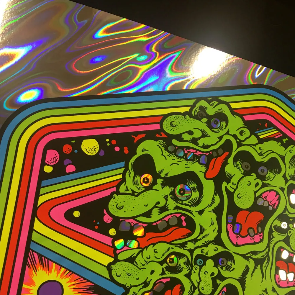Primus 2017 Clearwater Poster - Holographic Rainbow Foil Edition