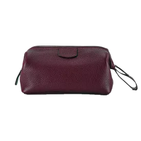 T&H HAVANA NAPPA WASH BAG