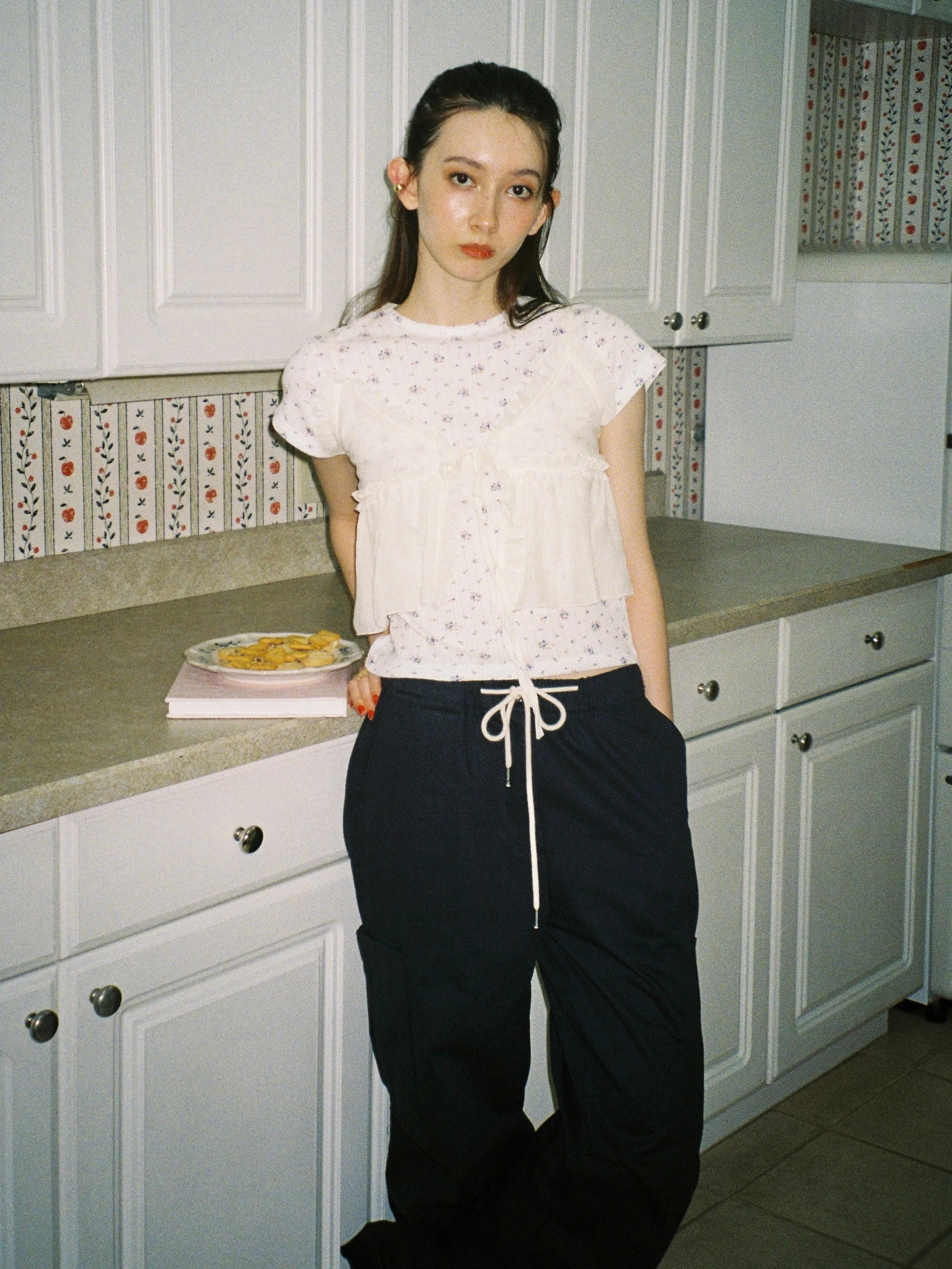 Tiny Flower Printed T-shirt