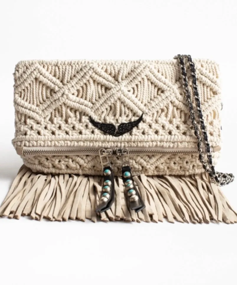 Zadig & Voltaire rock fringes -macrame